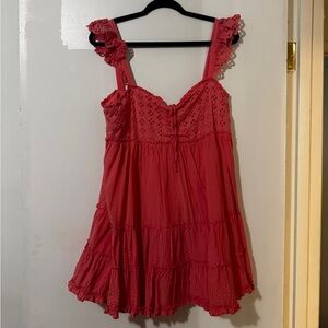 Altar'd State Pink Mini Dress